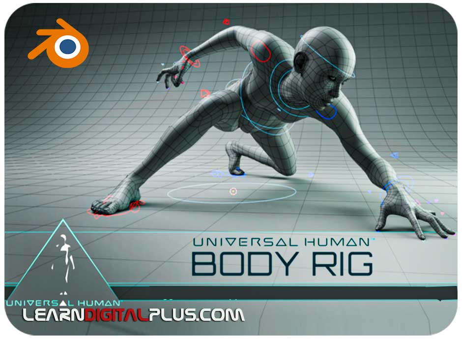 پلاگین Universal Human Body Rig