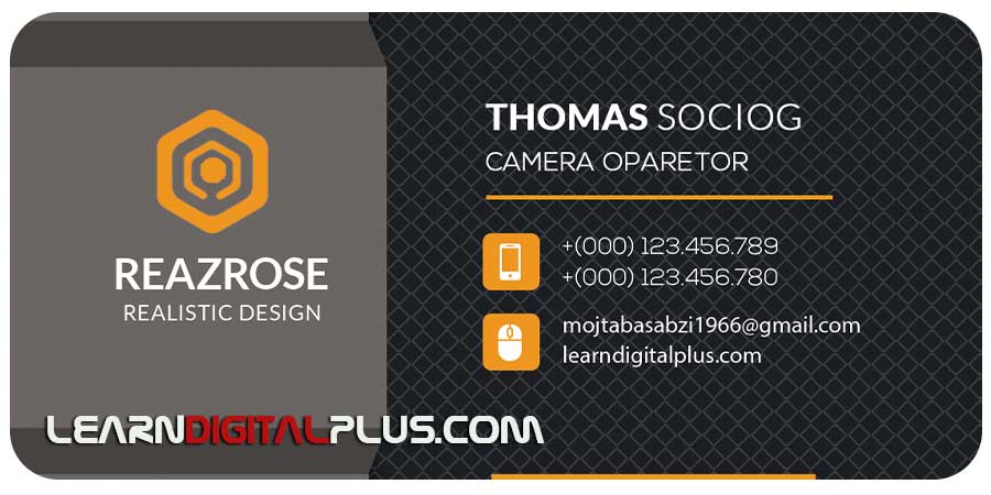 business کارت ویزیت ( چهار رنگ )card