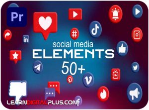 پریست پریمیر Social media elements