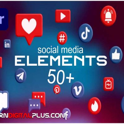 پریست پریمیر Social media elements