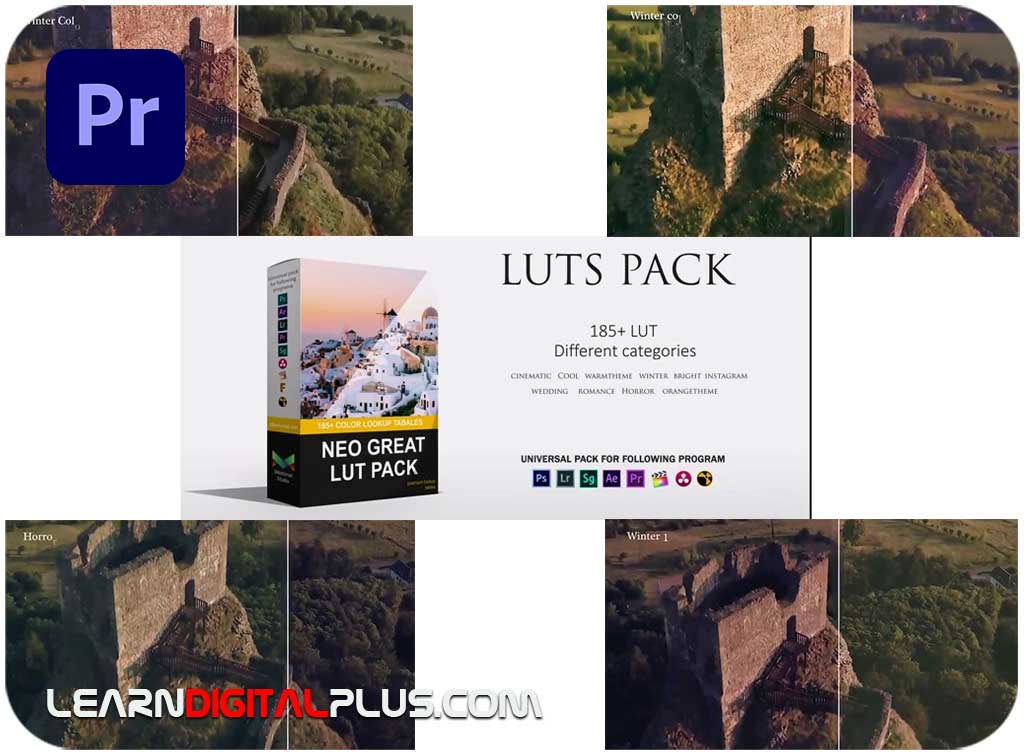 پریست پریمیر neo luts pack