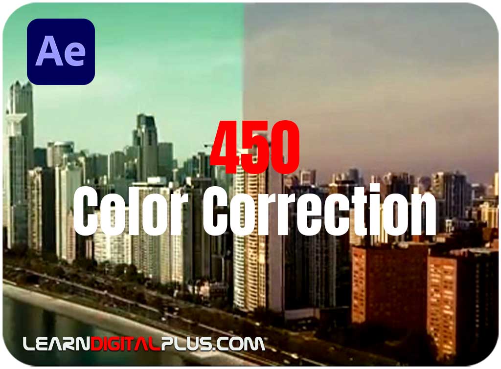 پلاگین افتر افکت  Color Correction