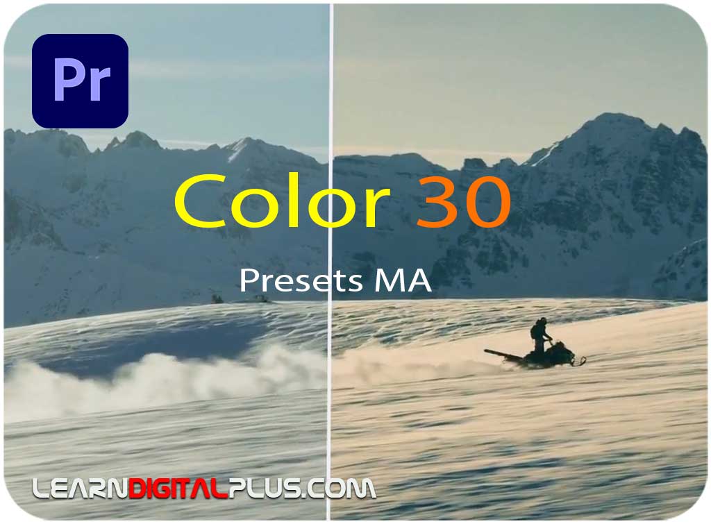 پریست پریمیر 30 Color Presets MA